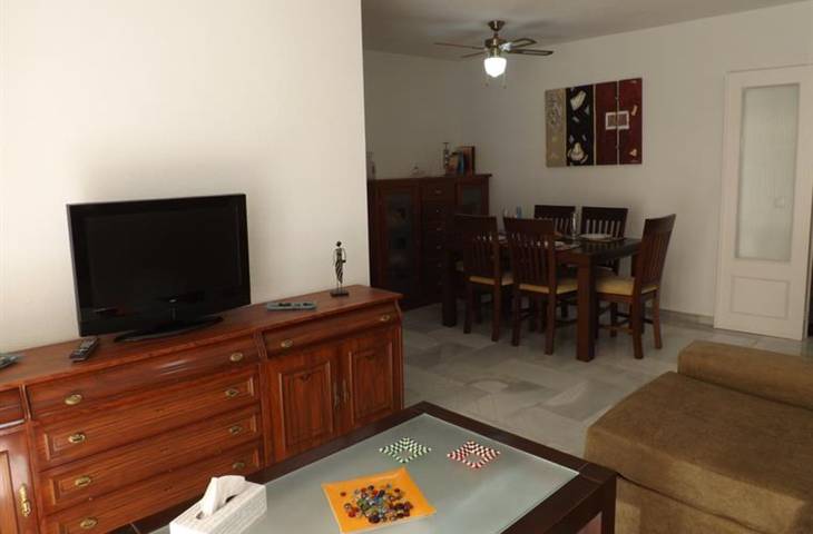 Entire apartment, Apartment in Miramar Fuengirola Ii with Pool, Wi-Fi, A/C, Terrace & Garden in Fuengirola, Costa del Sol