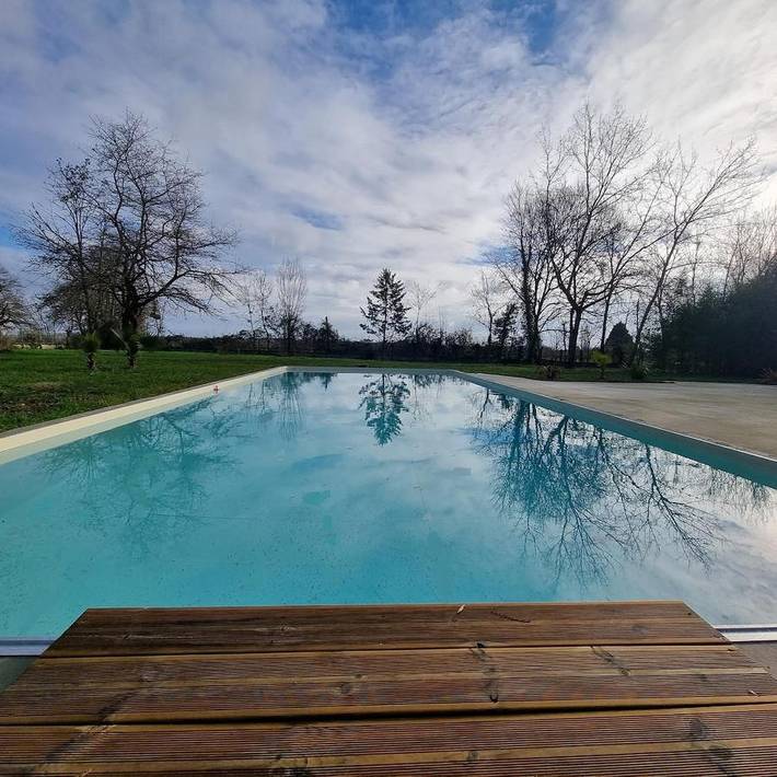 Location de vacances pour 15 personnes, avec piscine, adapté aux familles à Saint-Ciers-d'Abzac - 4