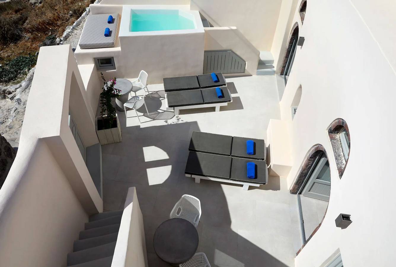 Luxury Santorini Villa | Villa Elysian Tria | Private Plunge Pool | Sea & Village View | 1 Bedroom | Oia in Finikia, Santorin