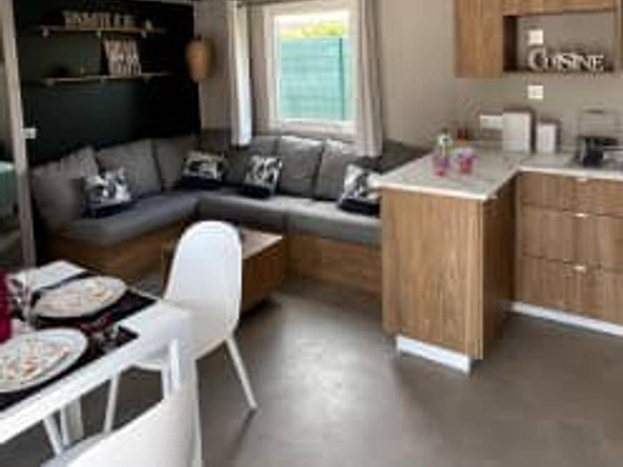 Camping Siblu La pointe - Funpass inclus - Mobilheim 6 personen - Sérénité 3ch 6p Premium Clim in Capbreton, Côte d’Argent