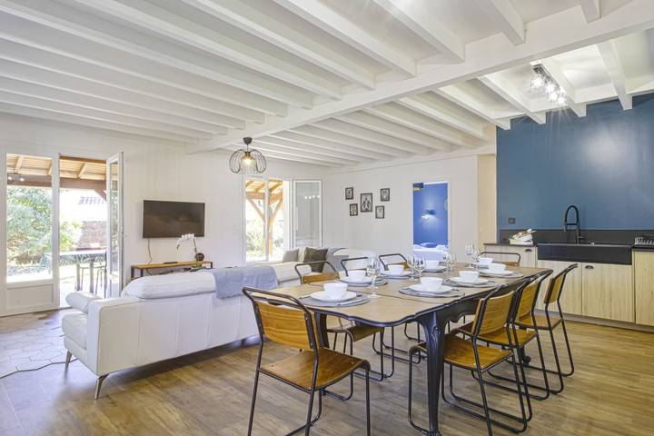 Villa pour 10 personnes, avec terrasse et jardin dans les Landes - 2