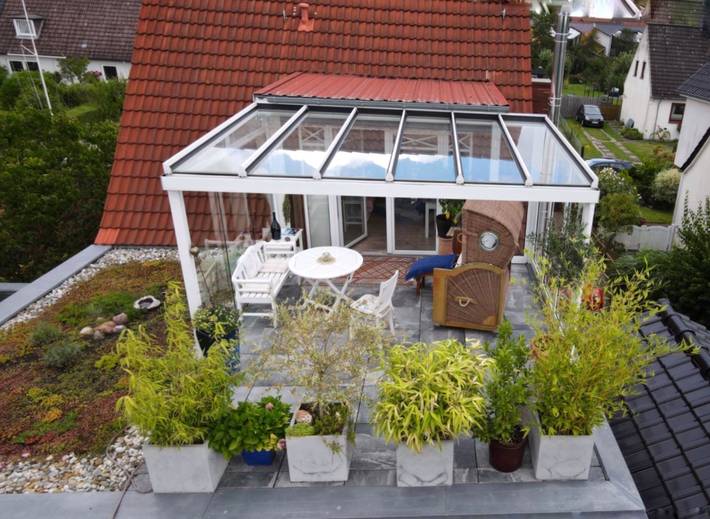 Ferienwohnung für 3 Personen, mit Balkon und Terrasse in Heikendorf