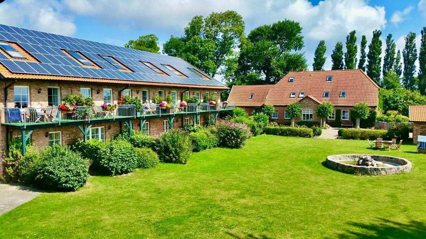 Ferienwohnung für 3 Personen, mit Terrasse und Garten sowie Sauna und Ausblick in Putgarten - 3
