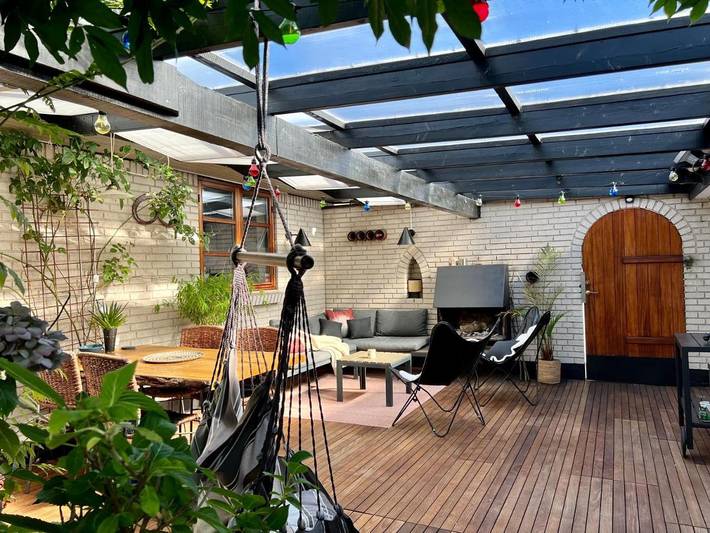 Vakantiewoning voor 6 personen, met Terras en Tuin in Billund