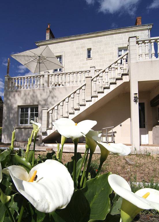 La Lambertine & Spa - La Chambre Bleue in Saumur, Vallée de la Loire