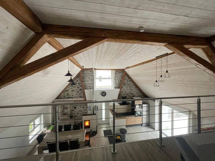 Appartement de vacances pour 11 personnes, avec jardin