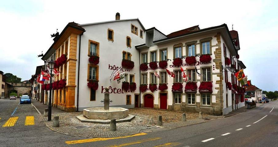 Hôtel pour 6 personnes, avec terrasse et jardin à Estavayer-le-Lac