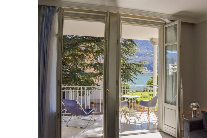 Ferienwohnung für 4 Personen, mit Ausblick und Garten sowie Seeblick und Pool in Luganer See (Lombardei) - 3