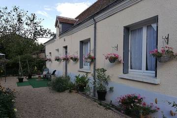 Gîte pour 5 personnes, avec jardin à Varennes-sur-Fouzon