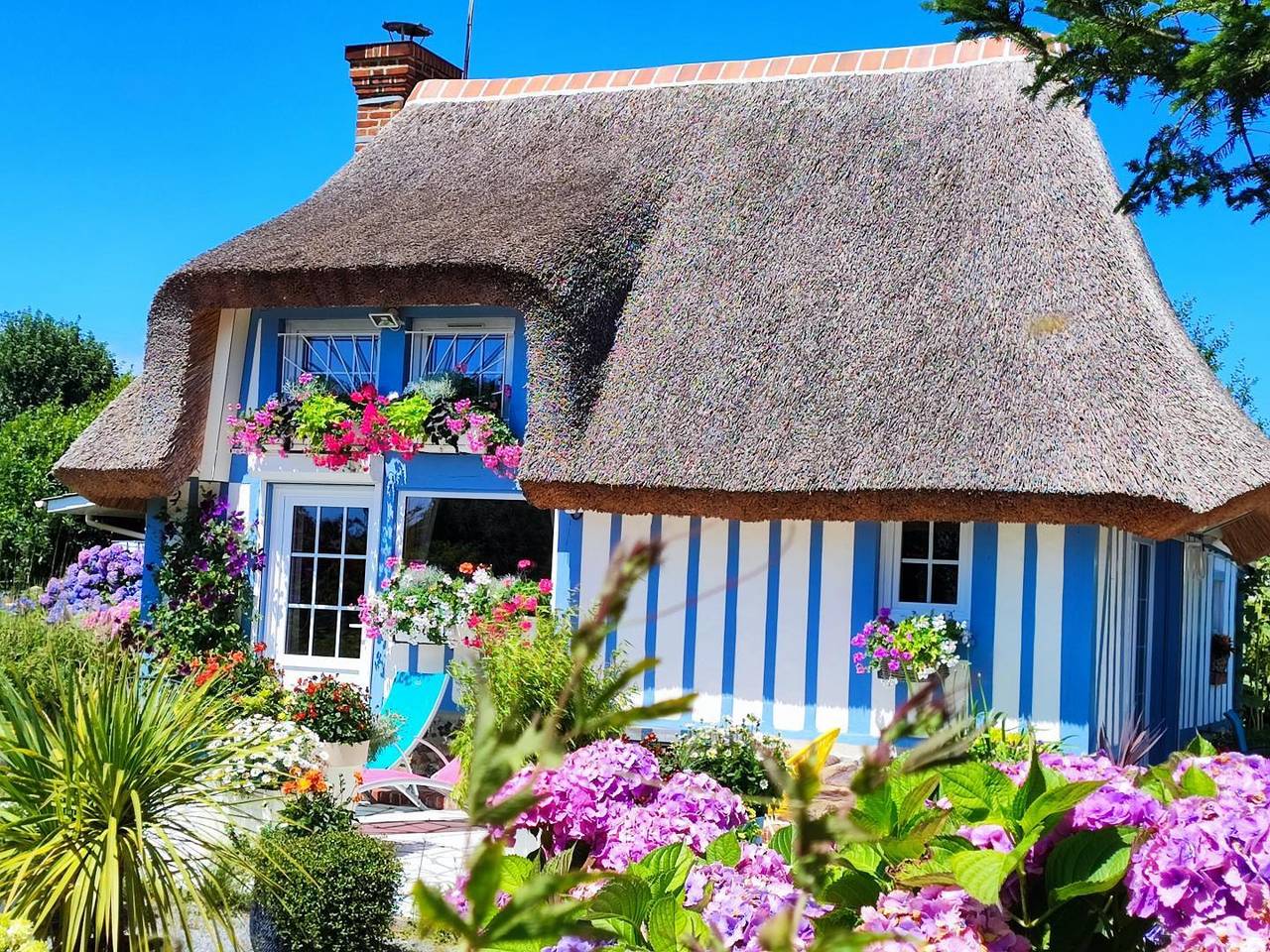 Gîtes de France® - La Chaumière in Beaurepaire (Seine-Maritime), Le Havre Området