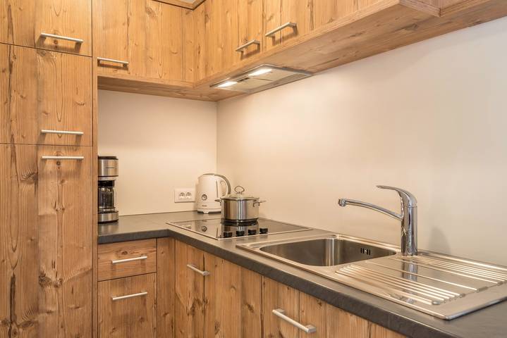Appartement entier, Appartement "Ringelblume Biohof Unterspisser" avec vue sur les montagnes, balcon et Wi-Fi in San Pietro in Valle, Laion