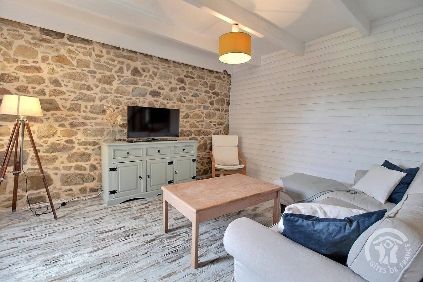 Ile du milieu in Trélévern, Rosa Granitküste