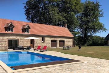 Location de vacances pour 2 personnes, avec jardin à Écrainville