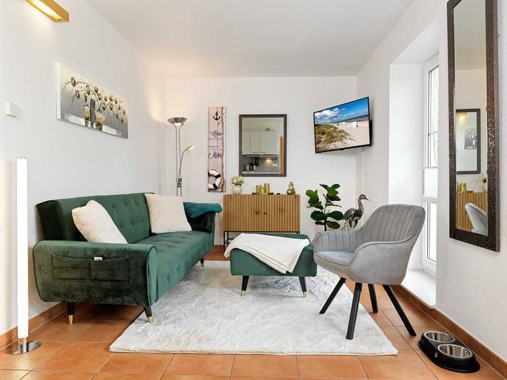 Ferienwohnung für 4 Personen, mit Balkon und Ausblick auf Insel Poel