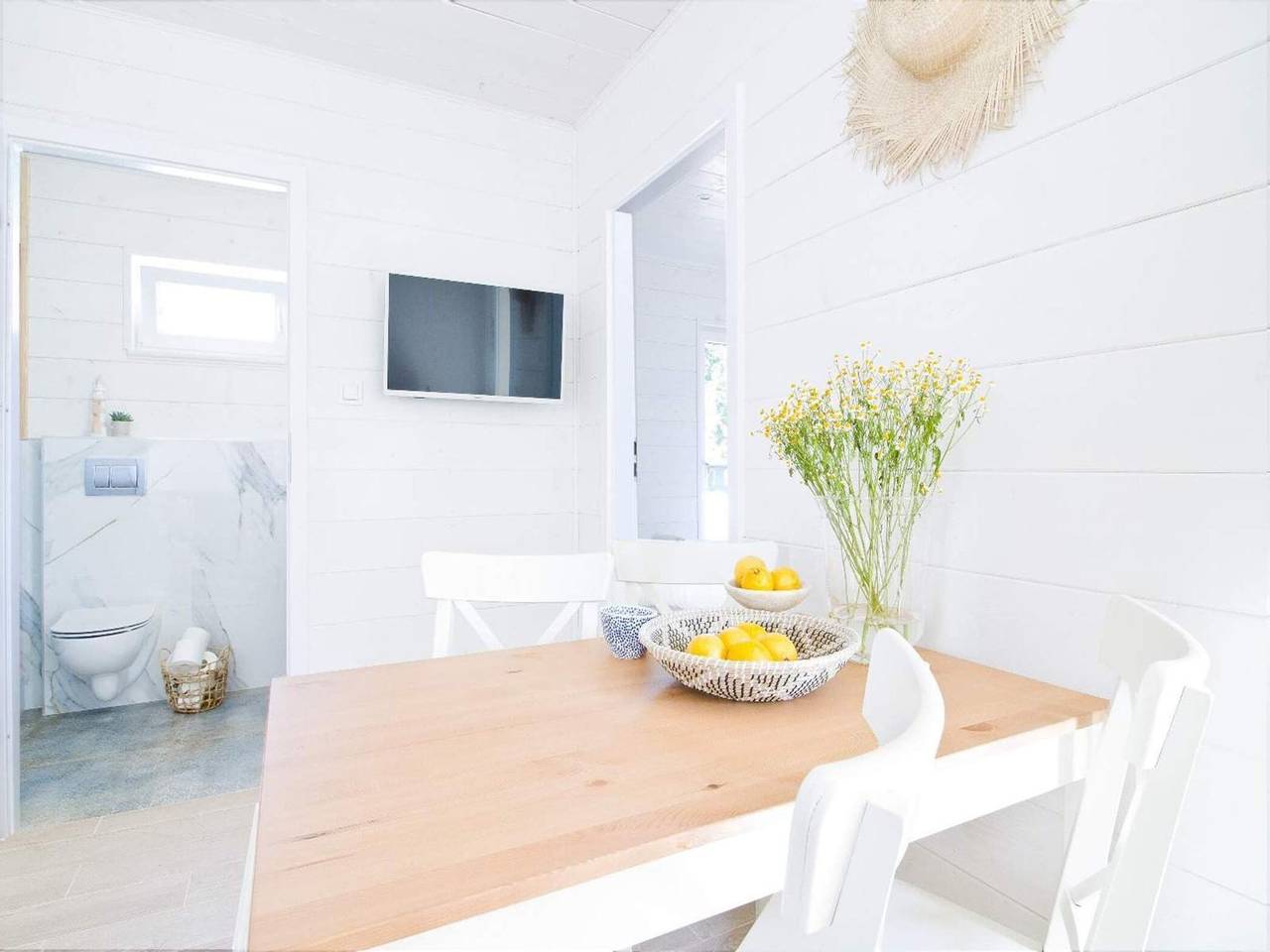 Komfortable Ferienhäuser mit Sommerpool, Mielno in Mielno, Powiat Koszaliński