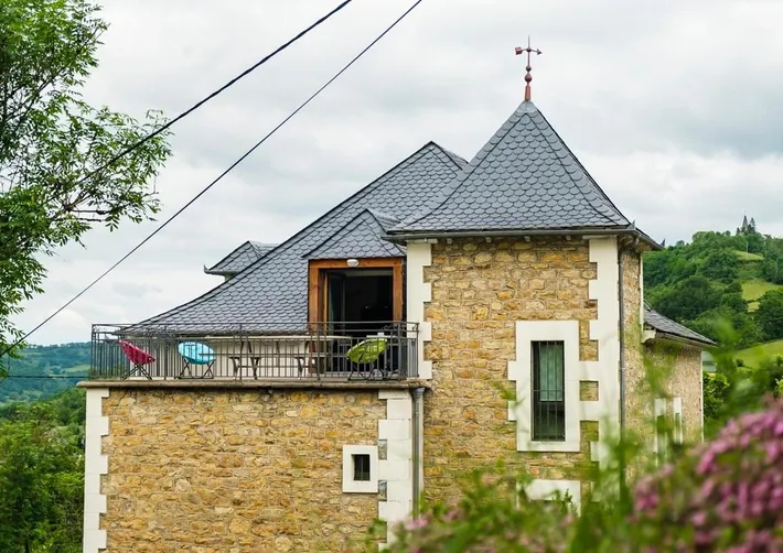 Casa de vacaciones para 21 personas, con balcón - 1