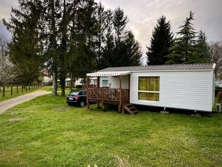 Parc de vacances pour 5 personnes, avec piscine ainsi que vue et jardin, adapté aux familles à Boofzheim - 2