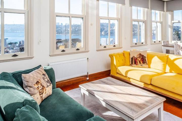 Villa pour 6 personnes, avec balcon ainsi que piscine et jardin à Istanbul - 4