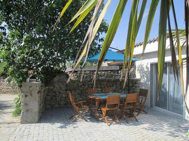 Maison de vacances pour 5 personnes, avec vue et jardin