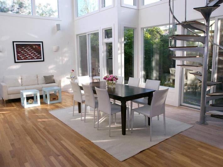 Ferienhaus für 2 Personen, mit Ausblick und Terrasse sowie Pool auf Long Island