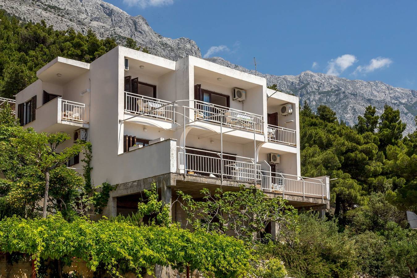Ganze Wohnung, Studio Appartement mit Balkon und Meerblick Baska Voda, Makarska As-301-d in Baska Voda, Makarska Riviera