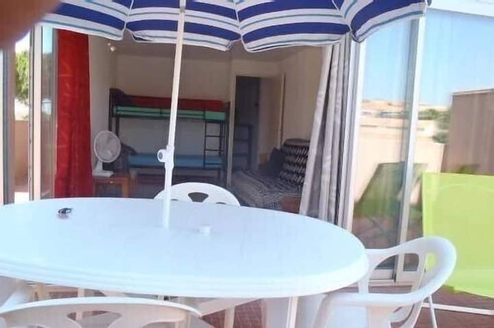 Appartement de vacances pour 4 personnes, avec Balcon et Terrasse à Gruissan
