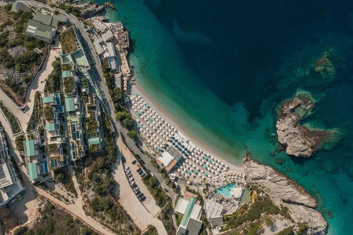 Hotel dla 2 osób, z widok i ogród oraz basen w Himara