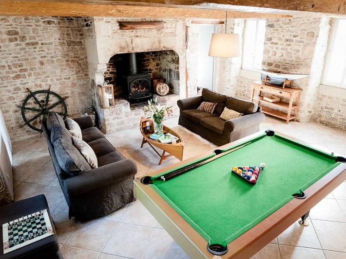 Maison de vacances pour 4 personnes, avec Terrasse ainsi que Jardin et Vue à Isigny-sur-Mer