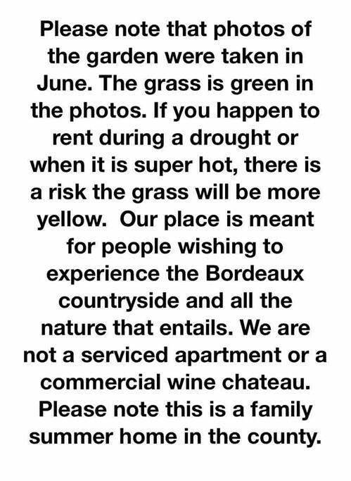 Location de vacances pour 10 personnes, avec vue et terrasse ainsi que jardin et piscine, animaux acceptés à Sainte-Terre - 4