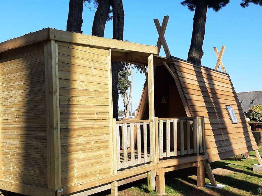 Camping West  - Chalet 2 personas - Sin Instalaciones Sanitarias in La Clarté (Perros-Guirec), Perros-Guirec