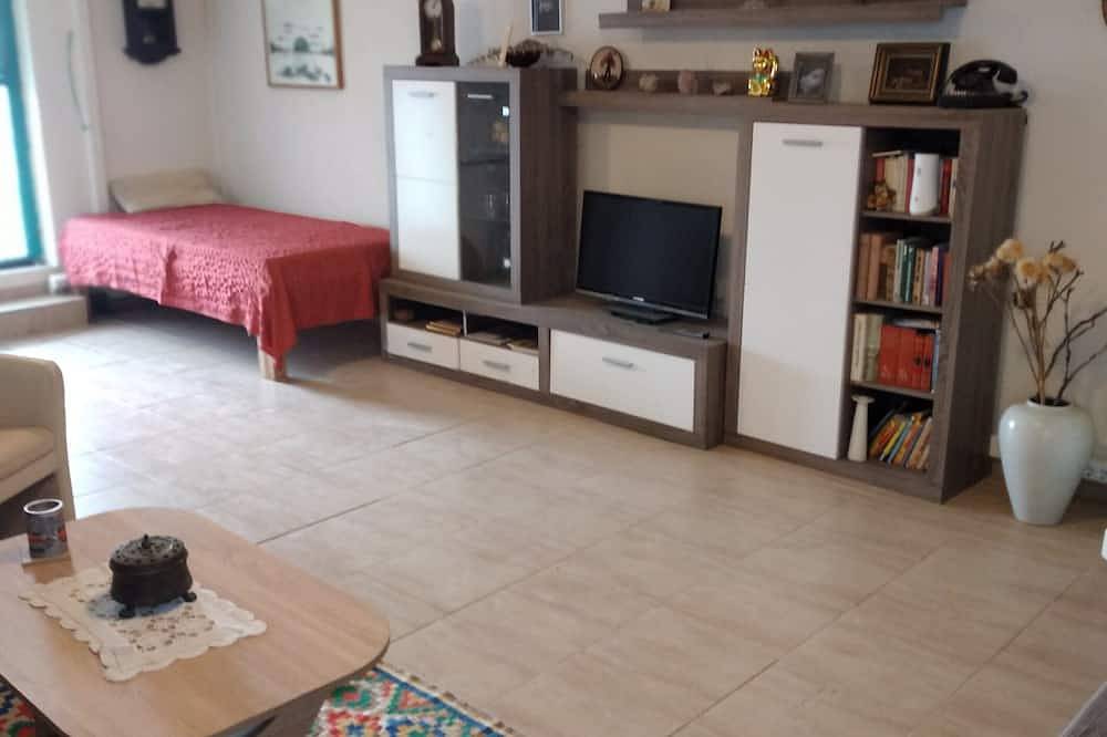 Ganze Wohnung, Gemütliche Studiowohnung inmitten eines grossen Gartens. Haben Hunde. in Golf von Kyparissia