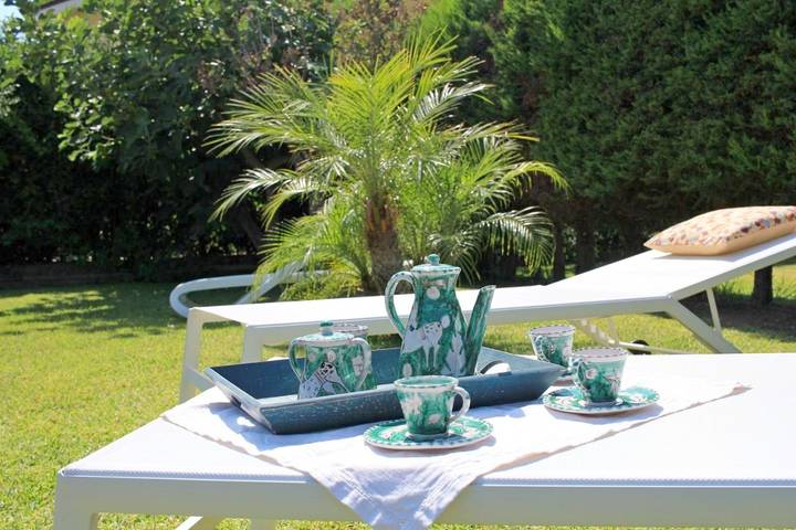 Villa per 7 persone, con giardino, con animali domestici in Campofelice di Roccella