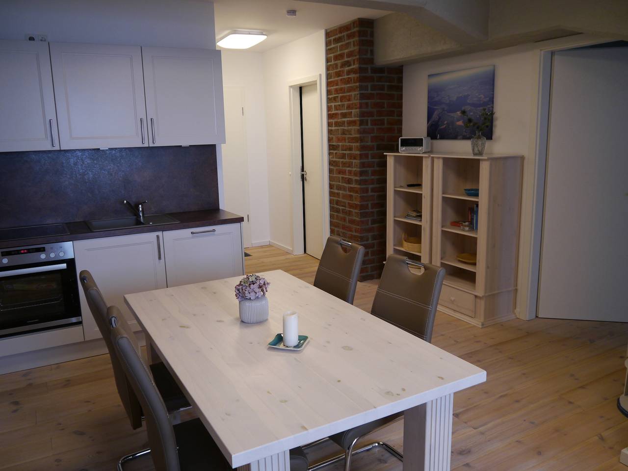 Ganze Ferienwohnung, Speicher-Hafenblick 3.2. in Barth, Vorpommern-Rügen