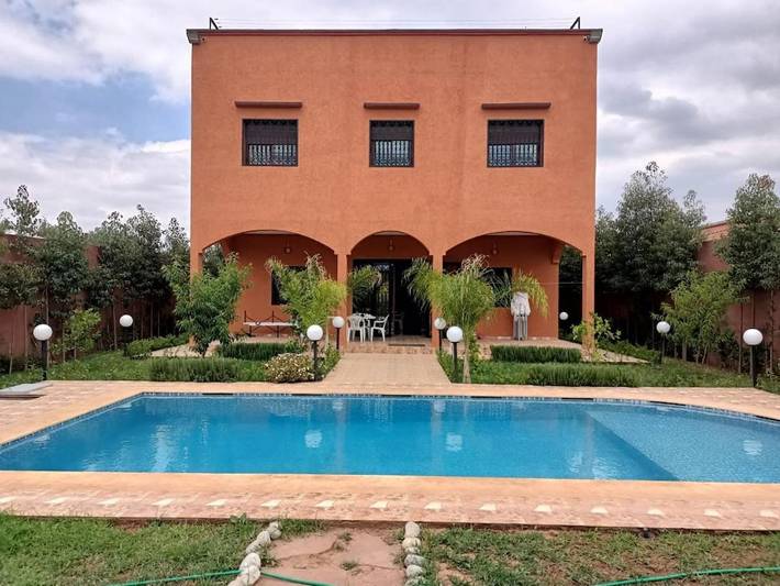 Location de vacances pour 8 personnes, avec terrasse et jardin ainsi que piscine et vue à Ourika (roman) - 2