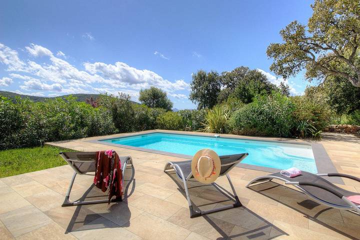Villa Paradisu in Farinole, Calvi und Umgebung