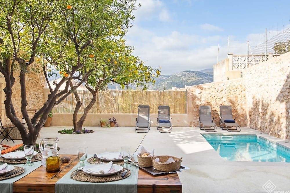 Cas Sovis - Preciosa casa de pueblo con piscina y terraza en Campanet in Campanet, Interior de Mallorca