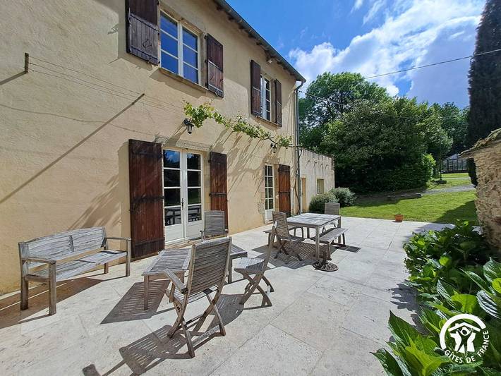 Gîte für 12 Personen, mit Terrasse und Pool in Occitanie - 3