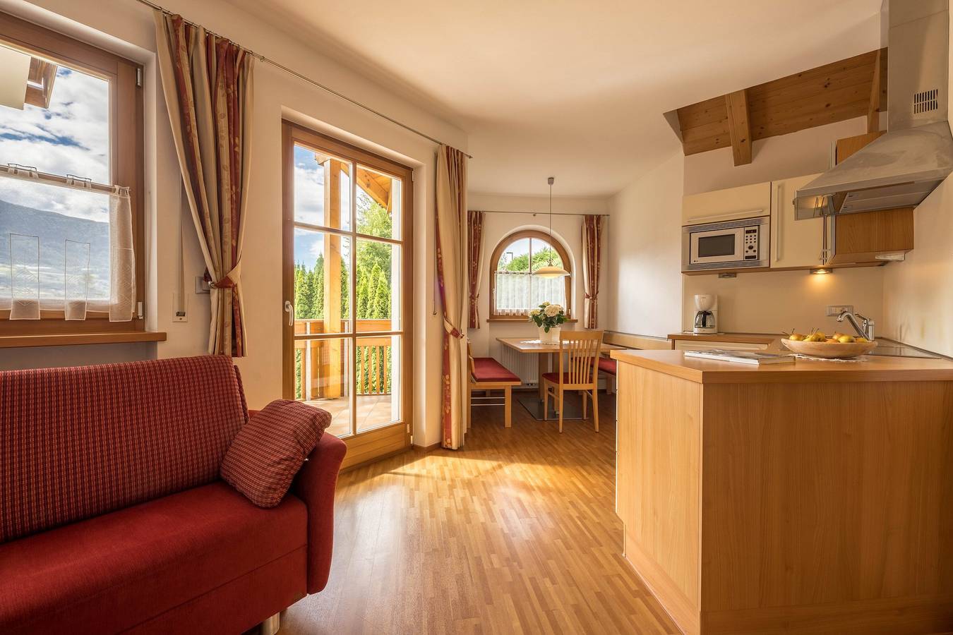 Appartamento intero, Appartamento "Tischlerhof" con vista sulle montagne in Tirolo con cucina completamente attrezzata in Comune di Tirolo, Gruppo Tessa