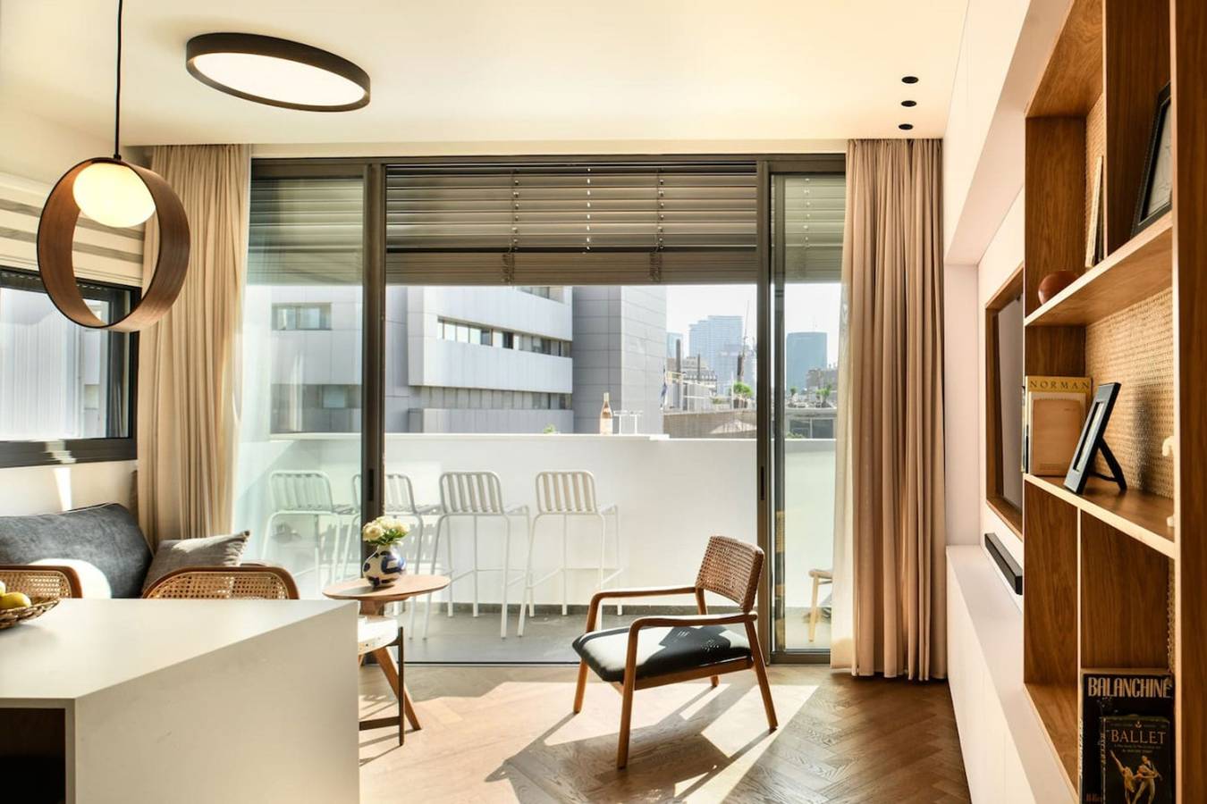 Appartement entier, Balcony Bar Skyline View in Tel Aviv, District de Tel Aviv