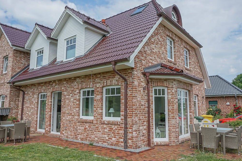 Ferienhaus Anno 2022 für 8 – mit 4 Schlafzimmer und 4 Bäder in Tetenbüll, Eiderstedt