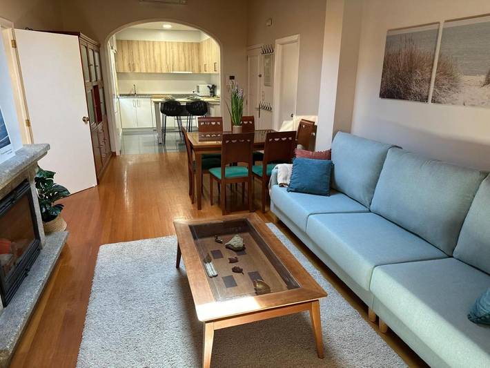 Apartamento para 6 personas, con jacuzzi en Moaña