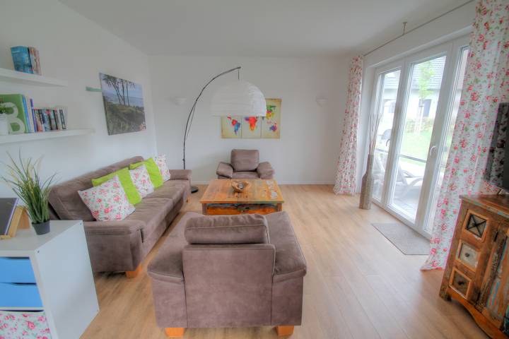 Ferienwohnung für 4 Personen, mit Garten und Sauna sowie Terrasse in Lenz - 3