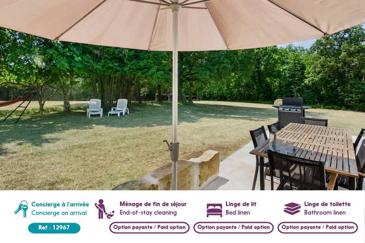 Location de vacances pour 4 personnes, avec Terrasse et Jardin à Rouffignac-Saint-Cernin-de-Reilhac - 2