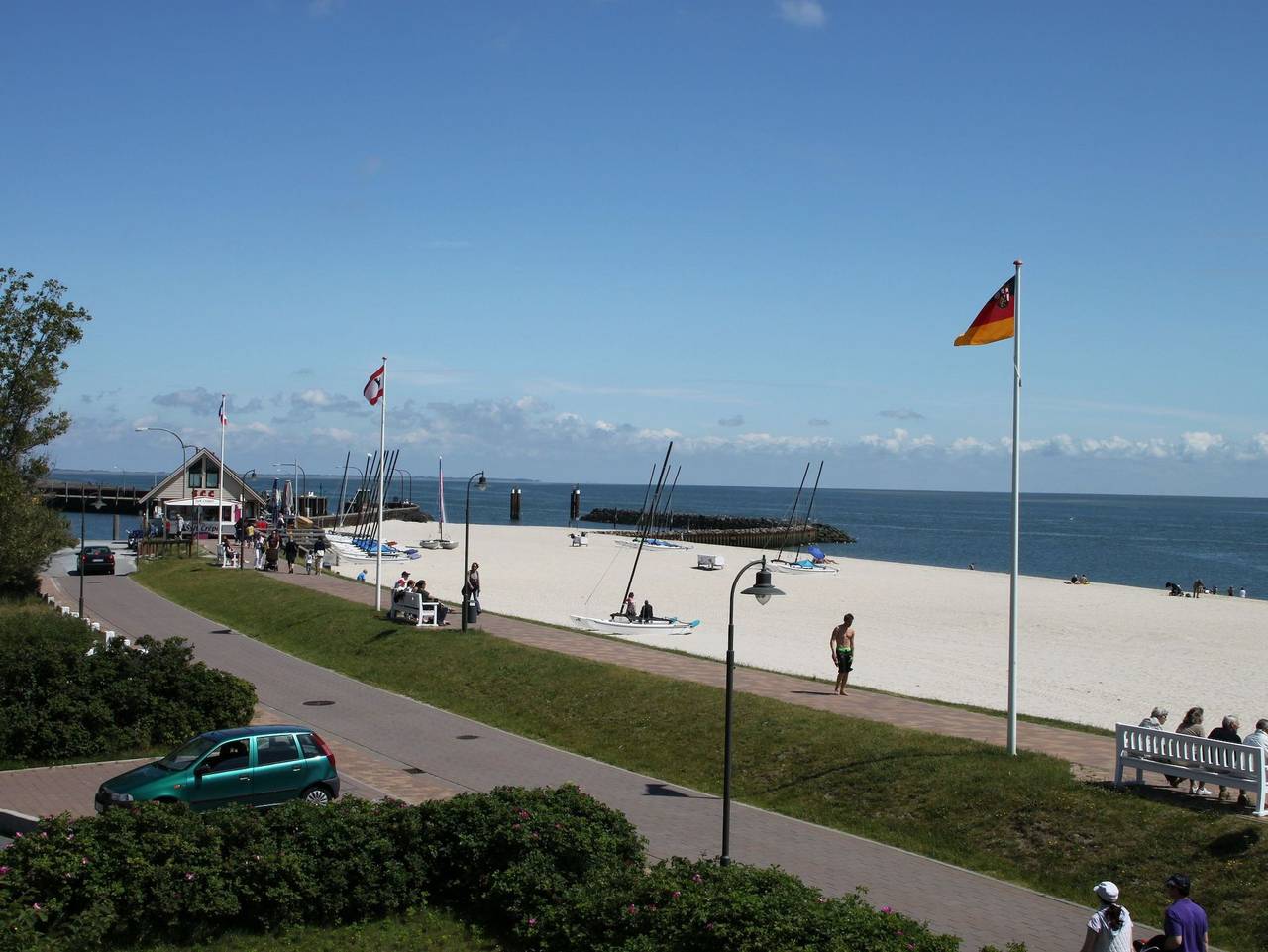 Ganze Ferienwohnung, Fernsicht - Fernsicht in Hörnum, Sylt