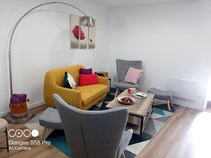 Location de vacances pour 4 personnes, avec Terrasse et Jardin à Lanrivoaré
