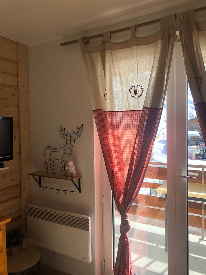 Gehele studio, Studio "Voor 4-5 - G3" met bergzicht en balkon in Mont-de-Lans, Les Deux Alpes