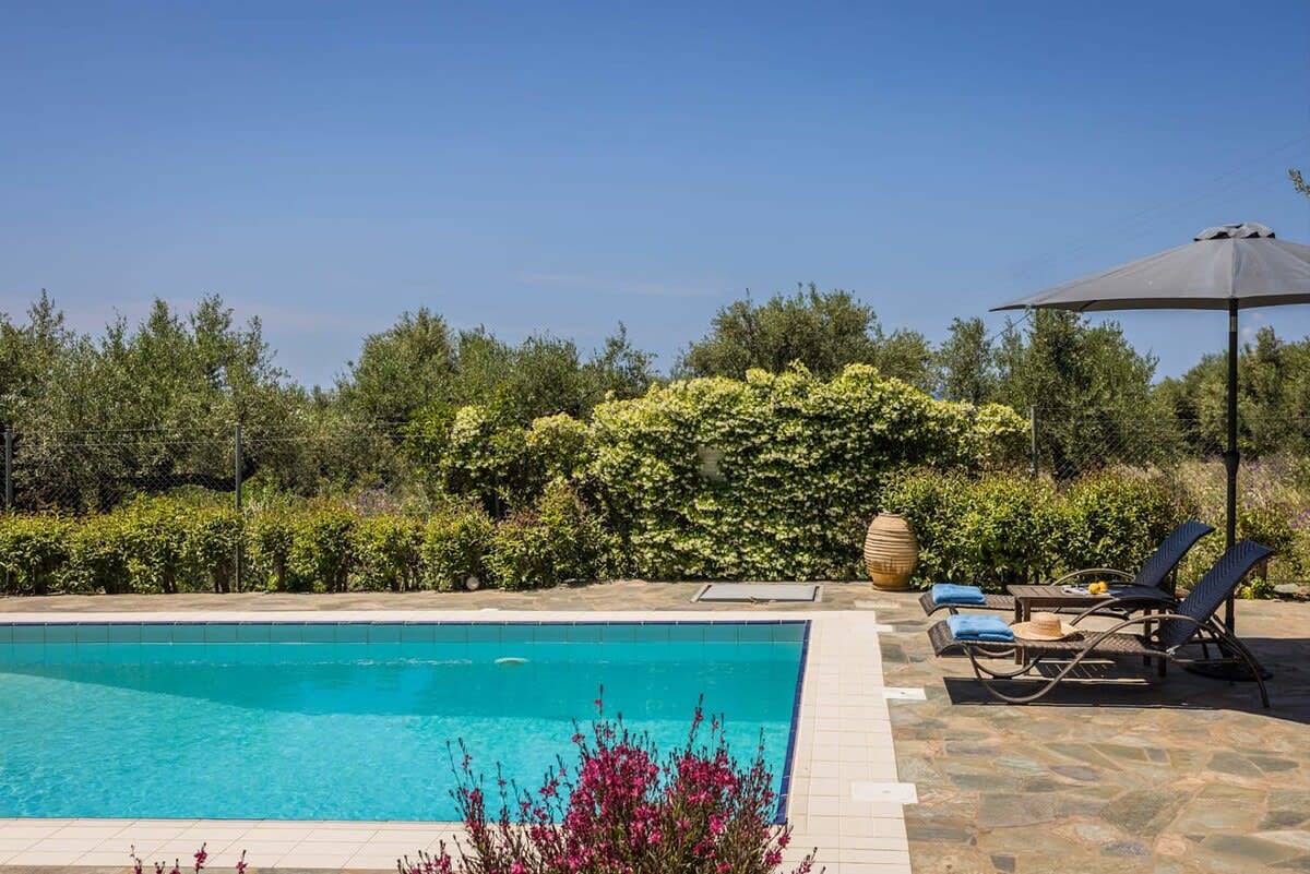 Ferienhaus für 4 Personen mit Pool in Kardamyli, Messenien