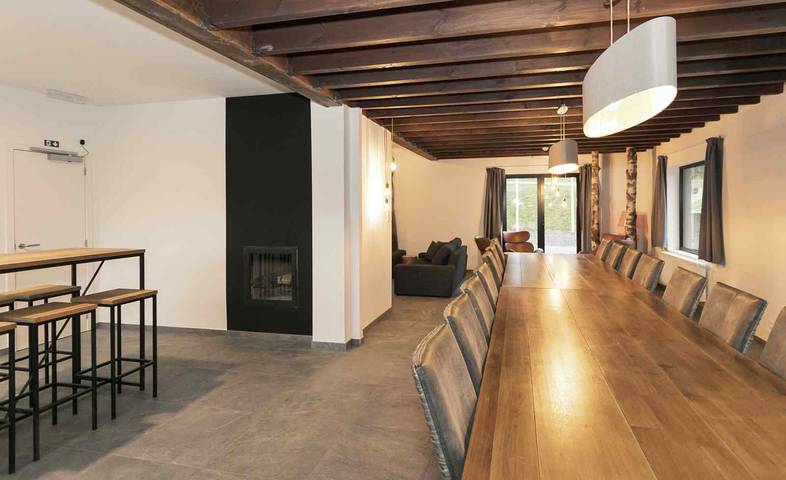 Villa für 18 Personen, mit Terrasse und Sauna sowie Garten, mit Haustier in Belgien - 4