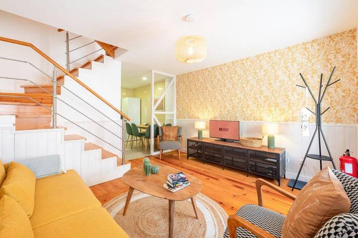 Casa de férias para 6 pessoas, com jardim e varanda em Seixal