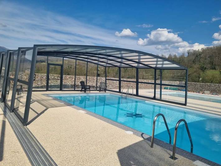 Camping für 2 Personen, mit Kinderpool und Whirlpool sowie Sauna in Midi-Pyrenäen - 4